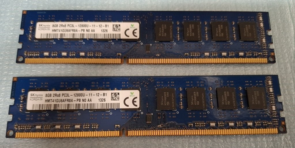 16gb DDR3 (2x 8gb kit) voor desktops, Computers en Software, RAM geheugen, Gebruikt, Info@retrogamed.be, RetroGamed, DDR3