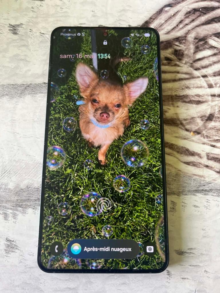 Echange samsung S25 edge, Télécoms, Noir