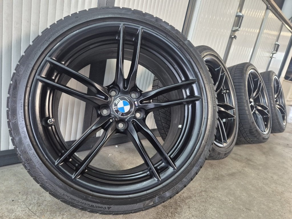 Jantes 19" d'origine BMW M2/M3/M4 + pneus Continental + TPMS, Pneus hiver, 255 mm, Véhicule de tourisme, Pneu(s)