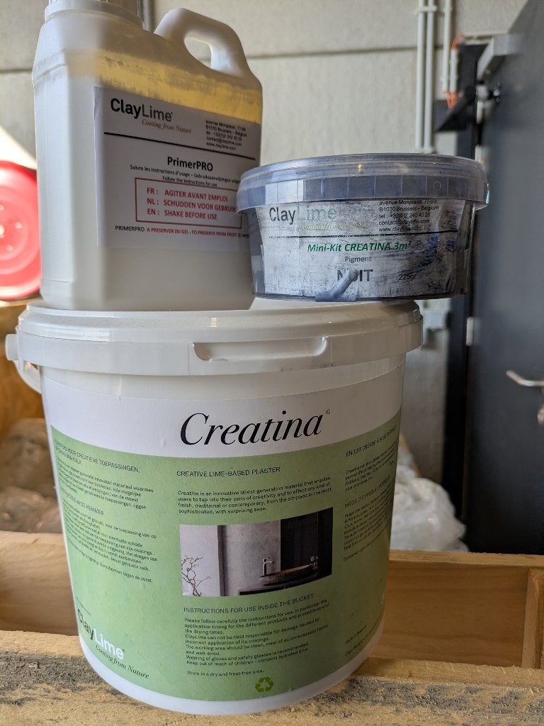 enduit décoratif Claylime Créatina pour 3m², Bricolage & Construction, Enlèvement ou Envoi, Neuf