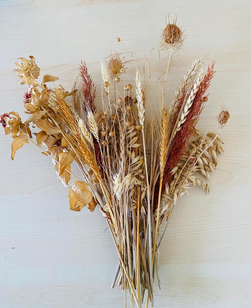 Lot droogbloemen (eerst alles goed lezen!), Ophalen, Gebruikt