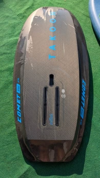 Takoon Comet SW V3 70L 4.10 Full carbon Goede Staat, Watersport en Boten, Ophalen of Verzenden, Gebruikt, Wingsurf-board