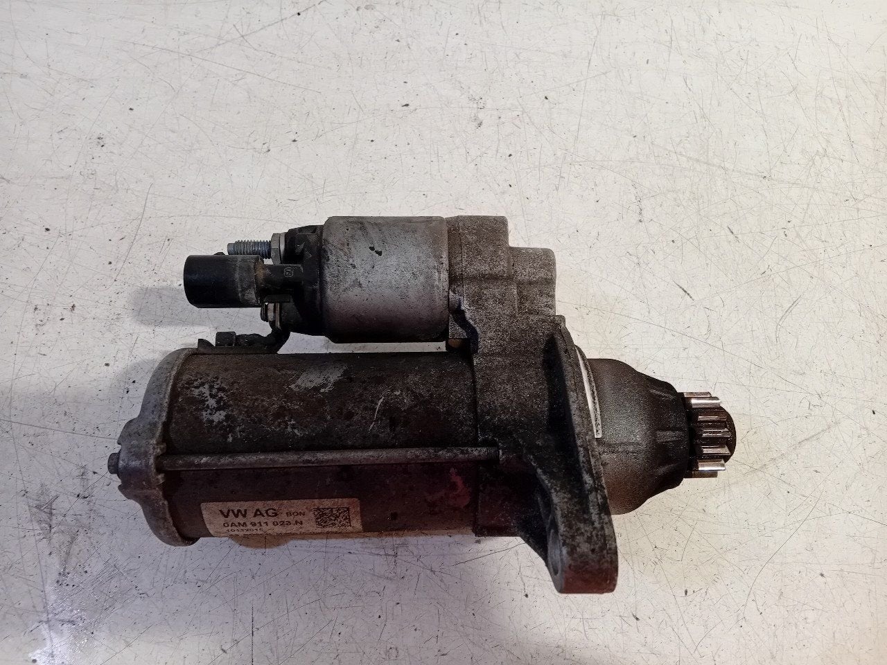 Startmotor Audi A3, Van der Ven Autorecycling B.V., Ettenseweg 76, 4706 PB Roosendaal, The Netherlands, Enlèvement ou Envoi, Utilisé