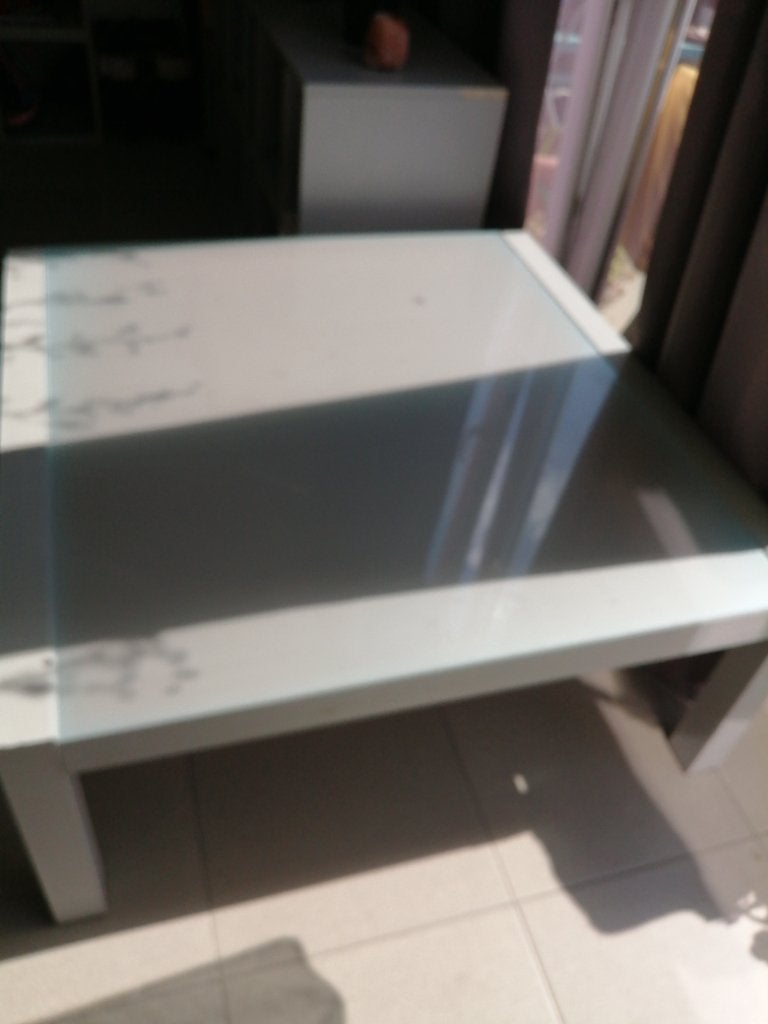 Salon tafel, Ophalen, Gebruikt, 50 tot 100 cm, Vierkant