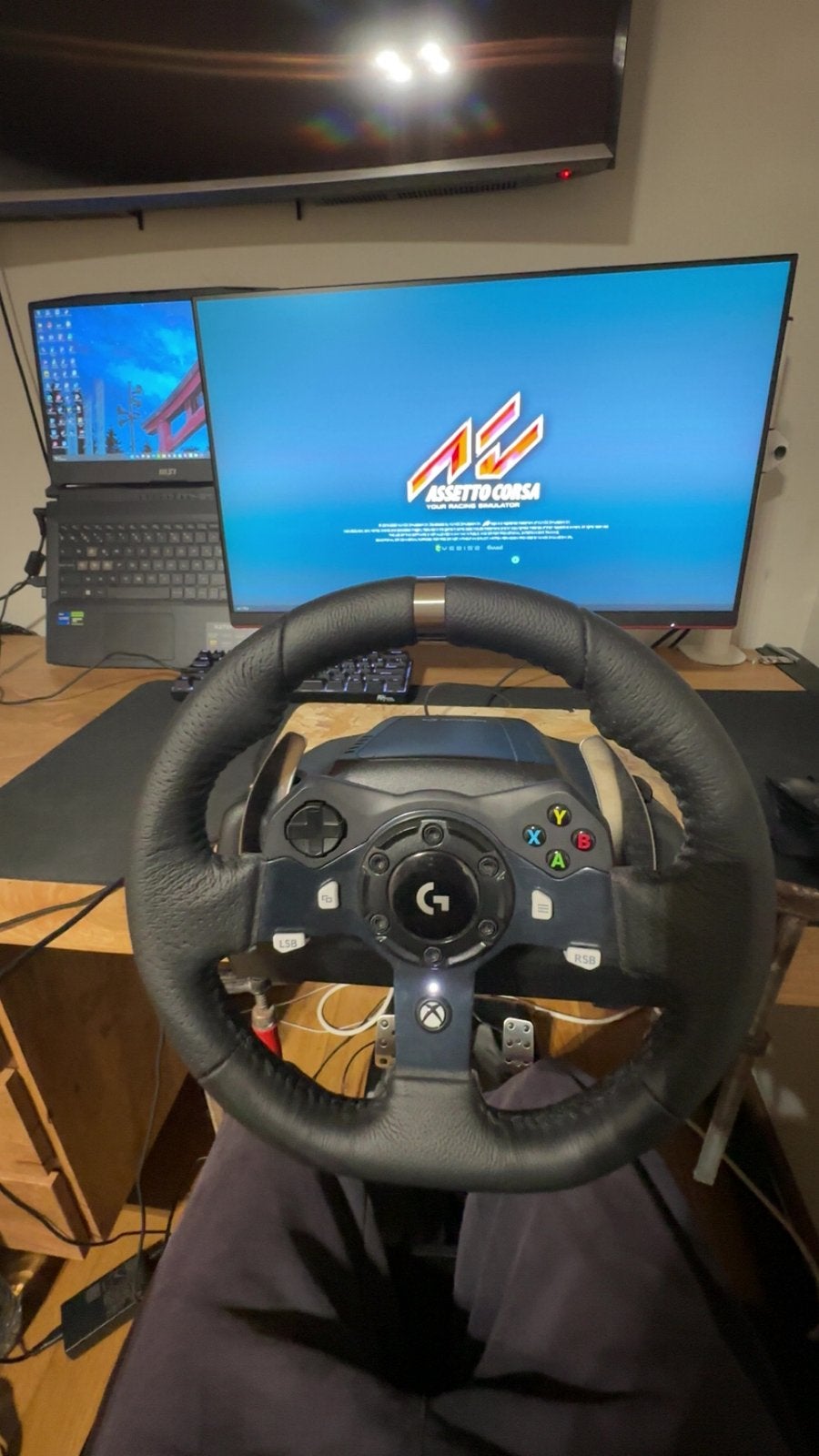 Volant Logitech G920 Race COMPLET avec pédales, Enlèvement ou Envoi, Comme neuf
