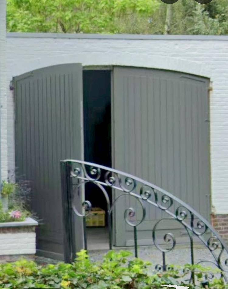 mooi grote garage of toegangspoort, Doe-het-zelf en Bouw, Ophalen, Gebruikt, 120 cm of meer, Minder dan 200 cm