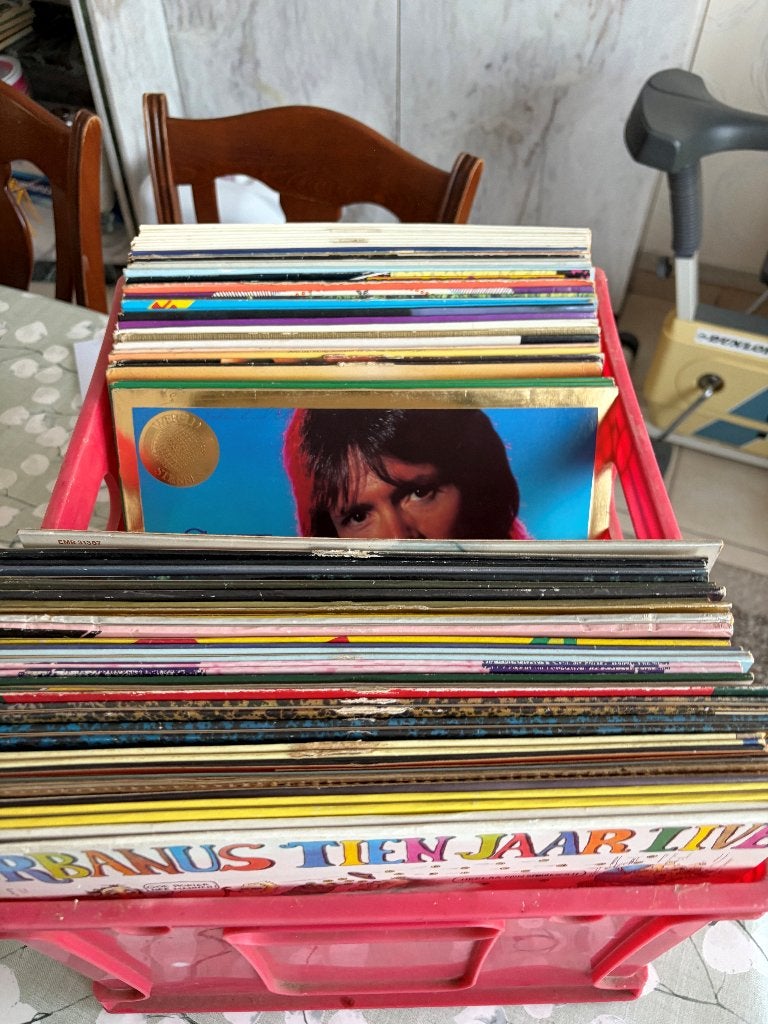 60 vinyl LP's in één koop – mooie gevarieerde collectie, Ophalen, LP, Gebruikt, Complilatie