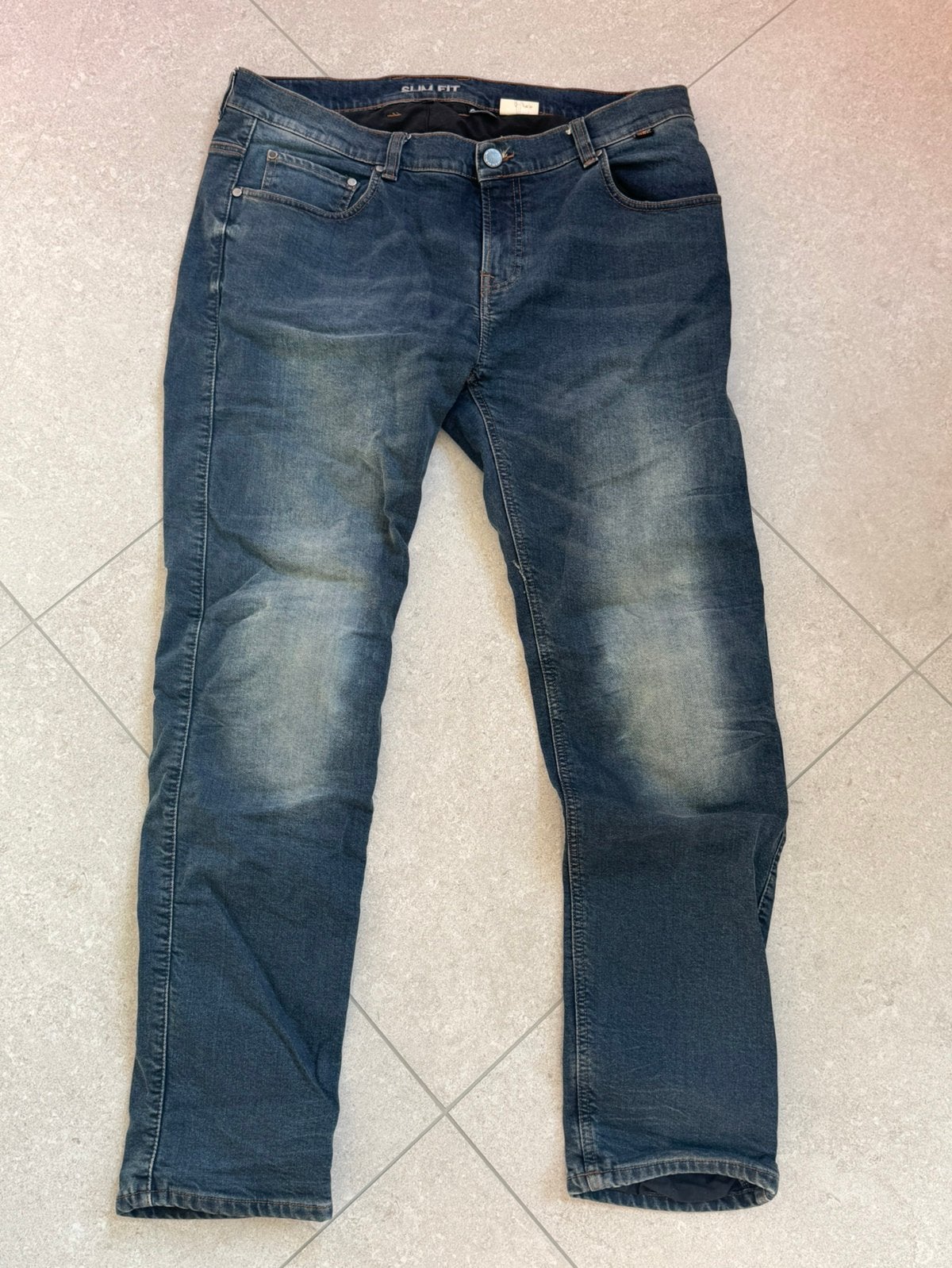 Richa motojeans slim fit blauw 40L32 US, Motoren, Kleding | Motorkleding, Ophalen of Verzenden