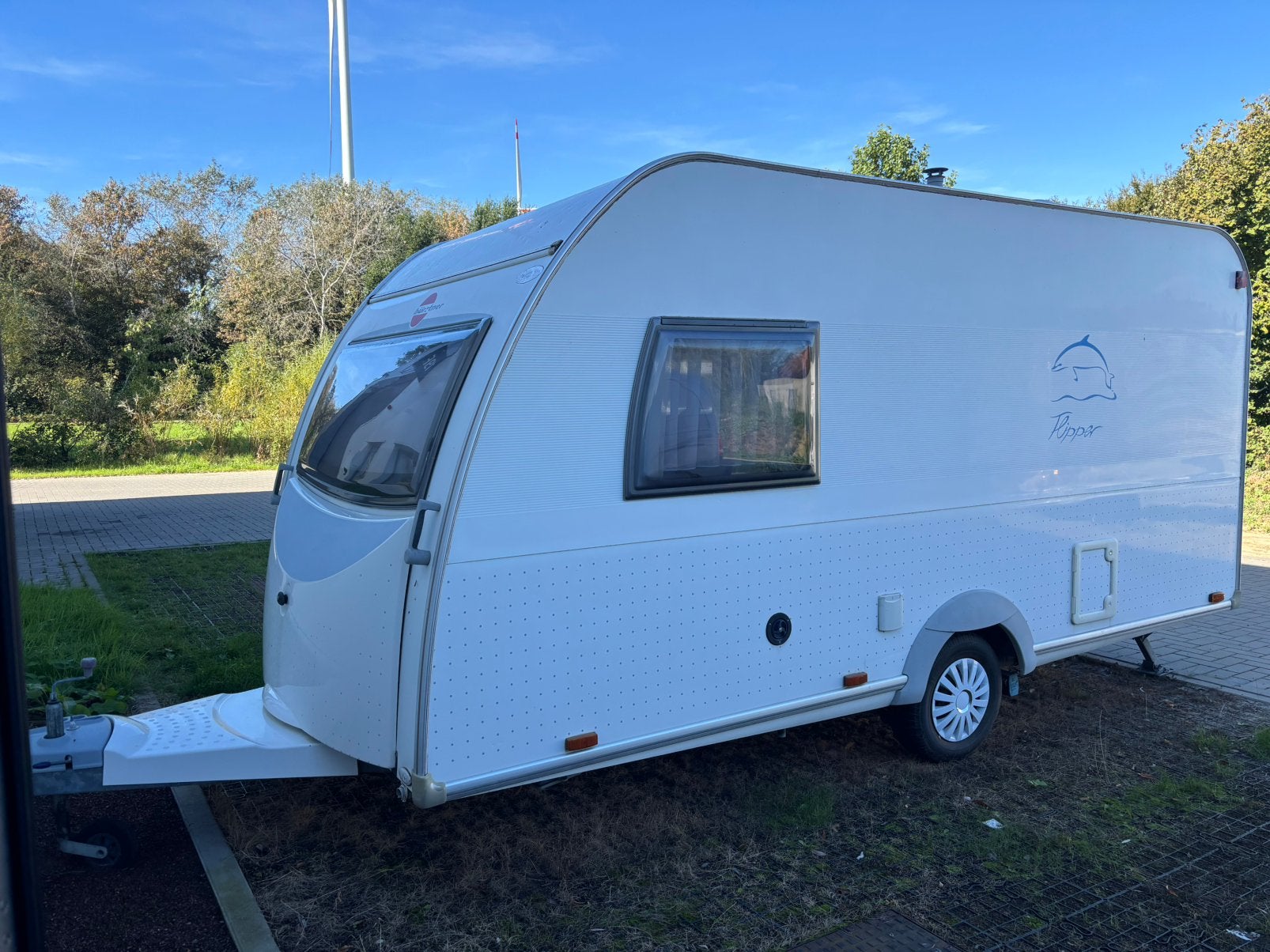 Flipper 390 licht gewicht. 2008, Caravans en Kamperen, Particulier