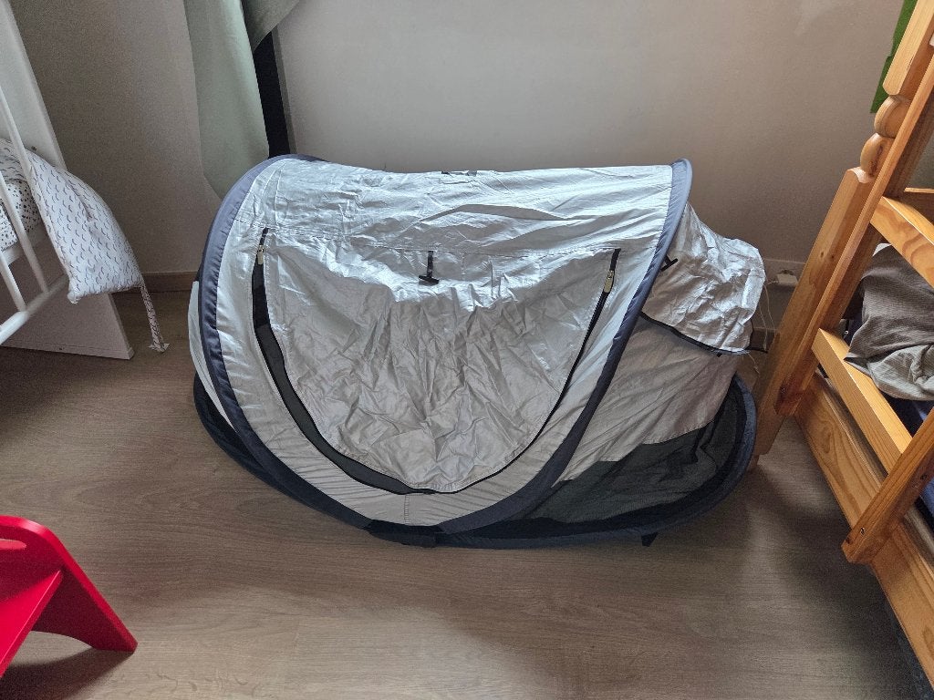 Deryan Bambin anti-UV vouwtent en muskietennet + matras, Ophalen of Verzenden, Zo goed als nieuw, Overige typen