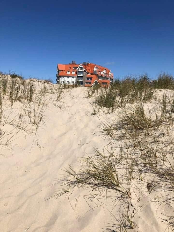 Appartement zicht op zee en duinen, Westende-Bad, Appartement, 59 m², Province de Flandre-Occidentale