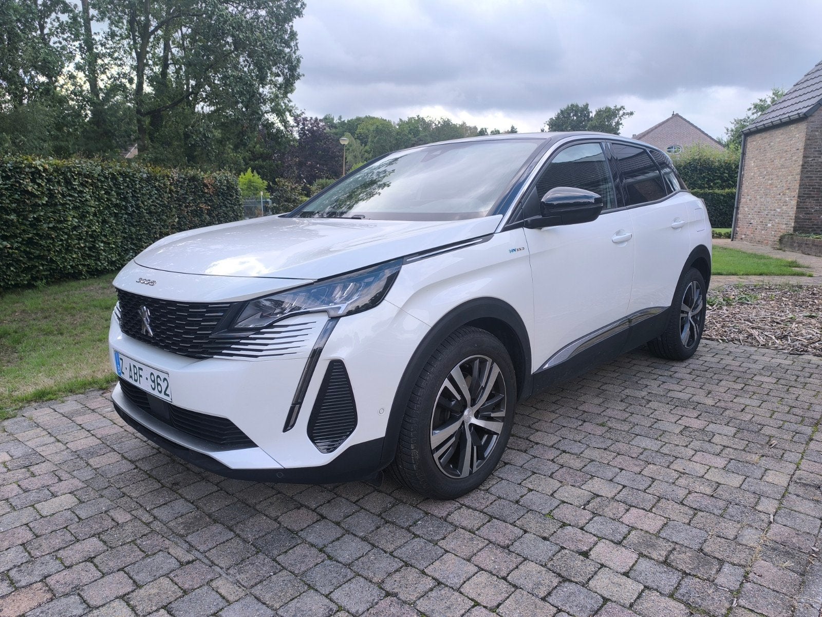 Peugeot 3008 HYBRID PHEV  #benzine #hybride met GARANTIE, Automaat, Dealer onderhouden, Euro 6, Wit