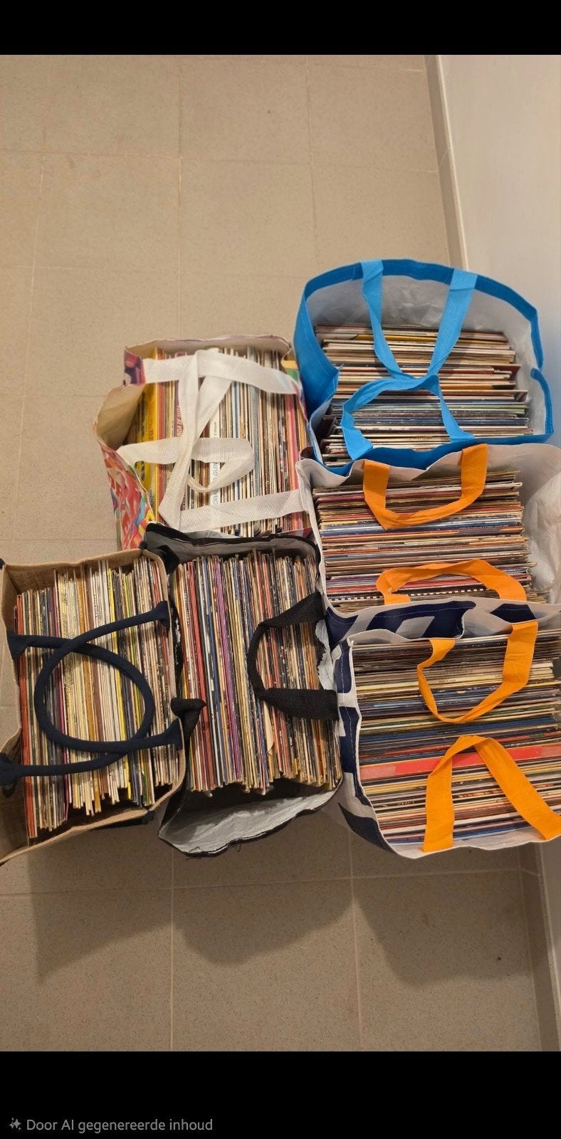 lot Lp's te koop rondt 500st, Ophalen, Gebruikt