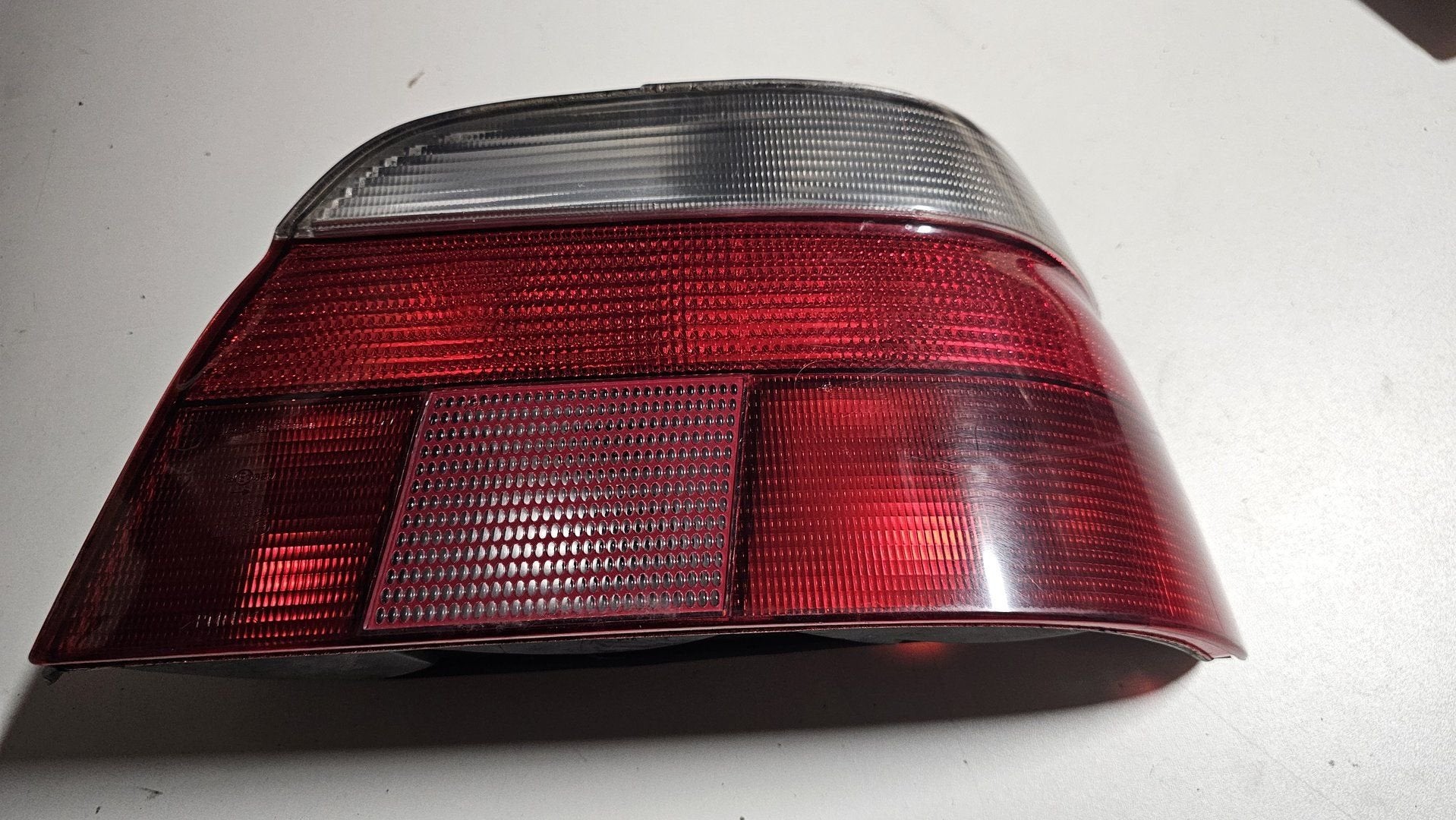Achterlicht wit / rood rechts BMW 5 serie E39 sedan 63212496, Auto-onderdelen, Gebruikt, -, -, Ophalen of Verzenden