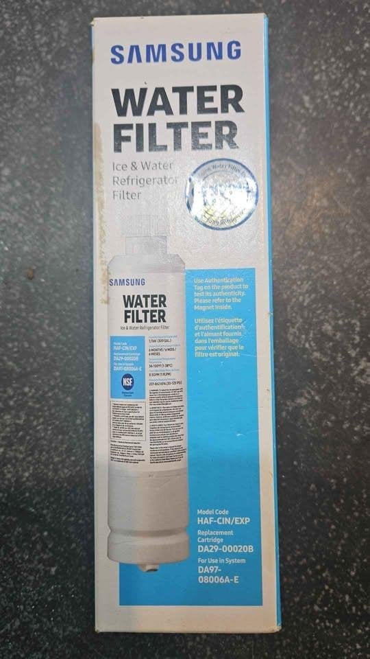 Réfrigérateur à filtre à eau Samsung, Neuf, Sans bac à congélation, Enlèvement, Moins de 85 cm