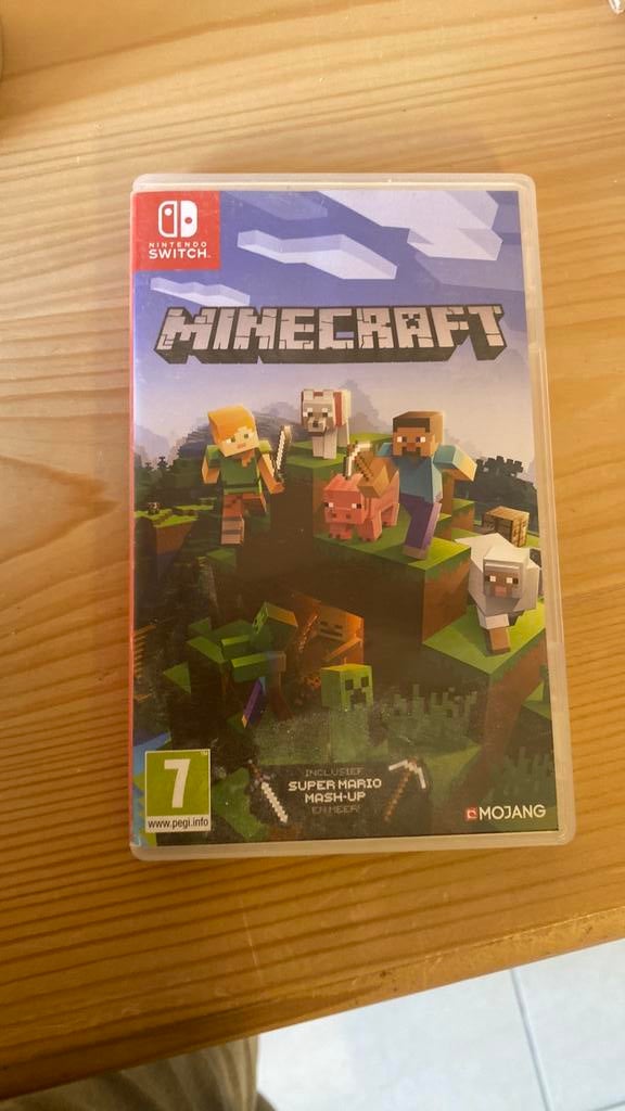 Minecraft voor nintendo switch, Games en Spelcomputers, Ophalen, Zo goed als nieuw