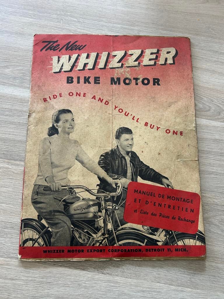 Handleiding Wheezer motorfiets, Motoren, Ophalen of Verzenden, Overige merken