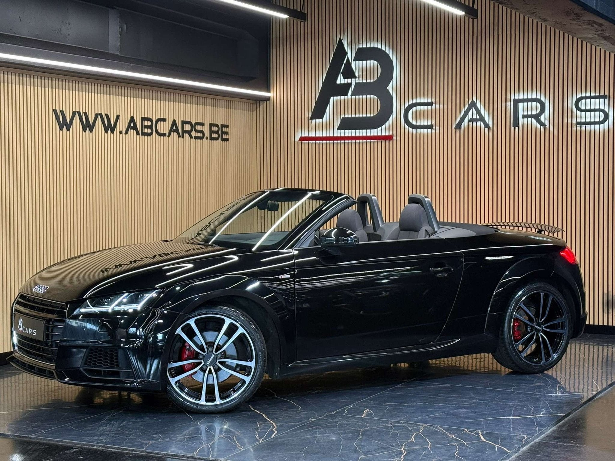 Audi TT CABRIOLET 1.8 TFSI S tronic * S LINE * GARANTIE 12 M, Auto's, Automaat, 4 cilinders, Zwart, Bedrijf
