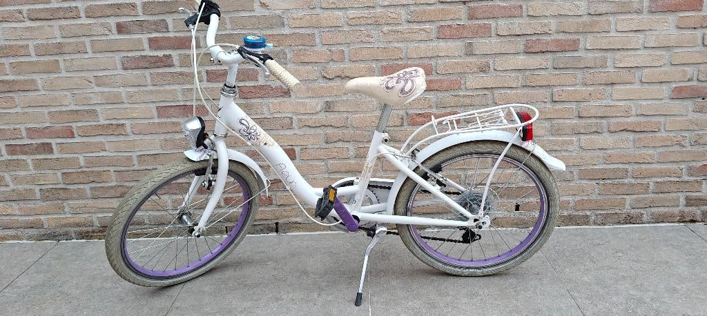 Vélo 20 pouces Fleur, Frein sur jante, Comme neuf, Vitesses, Fleur