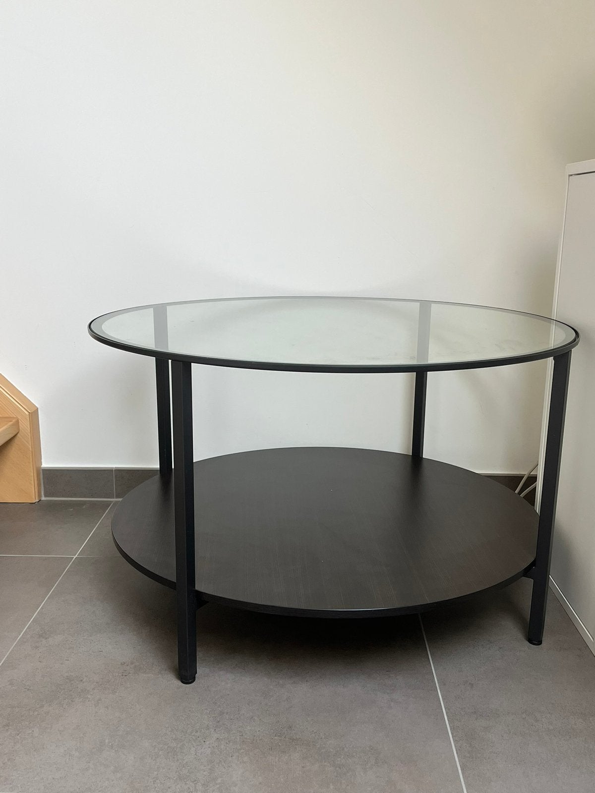 Salontafel te koop, Huis en Inrichting, Ophalen, Zo goed als nieuw, Glas