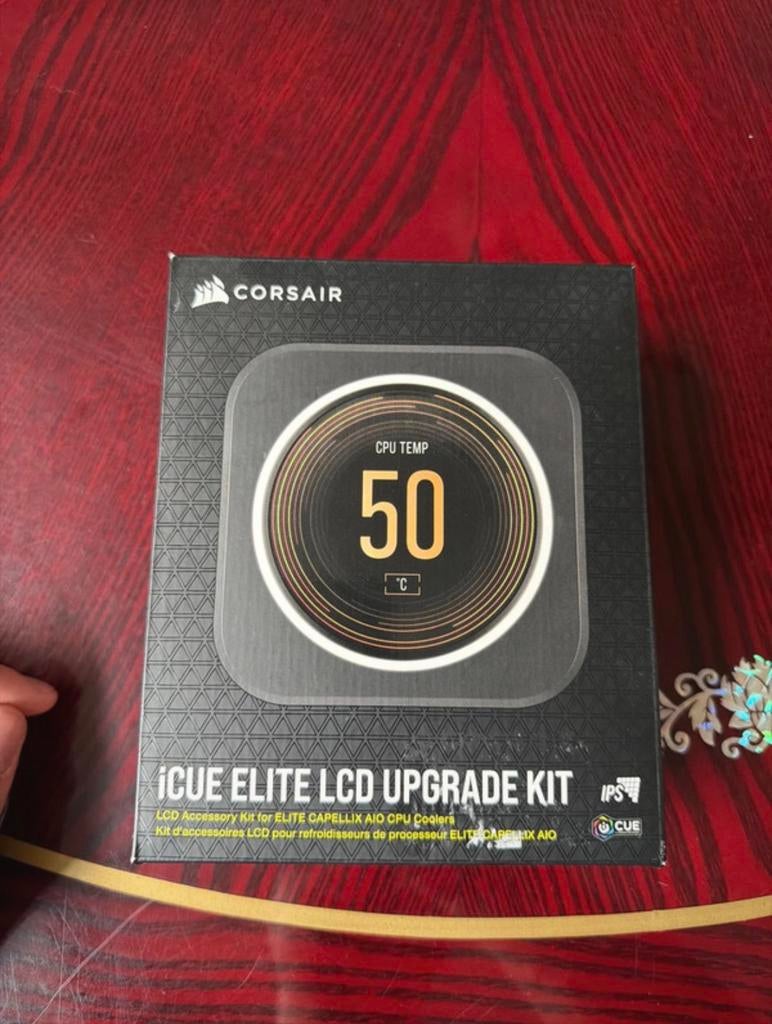 iCUE Elite LCD Upgrade Kit, Computers en Software, Computerkoelers, Ophalen of Verzenden, Zo goed als nieuw, Waterkoeling