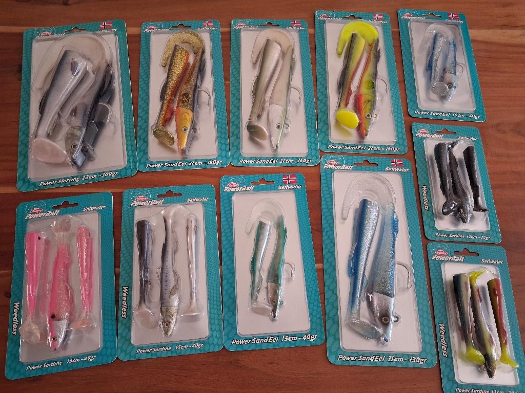 -50% Korting...Powerbait Zoutwater kunstaas pakket..., Enlèvement ou Envoi, Neuf, Autres types
