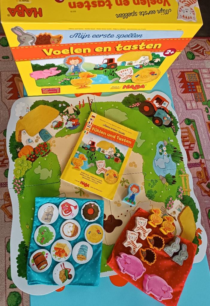 HABA spelletjes (2 foto's), Kinderen en Baby's, Speelgoed | Educatief en Creatief, Ophalen, Gebruikt