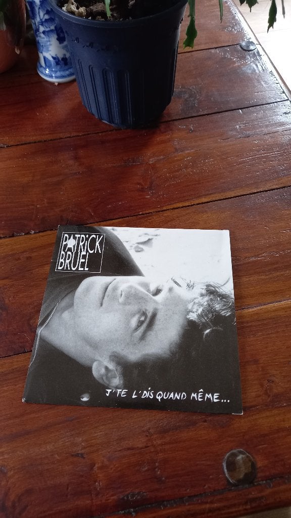 Vinyl (45t) patrick bruel "je te l'dis quand même", Enlèvement, Comme neuf, Pop
