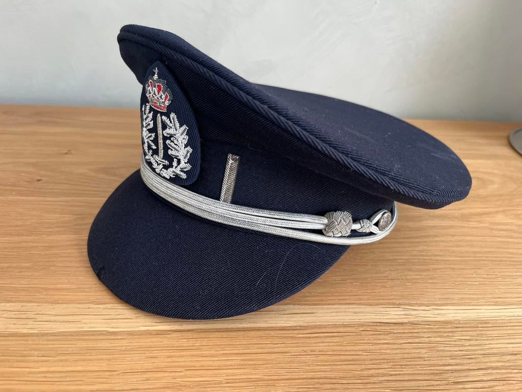 Kepie Commissaris Gemeentepolitie, Verzamelen, Militaria | Algemeen, Ophalen of Verzenden, Overige soorten, Helm of Baret
