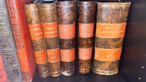 Lot de 5 Mémorial administratif du Hainaut 1935, Enlèvement ou Envoi