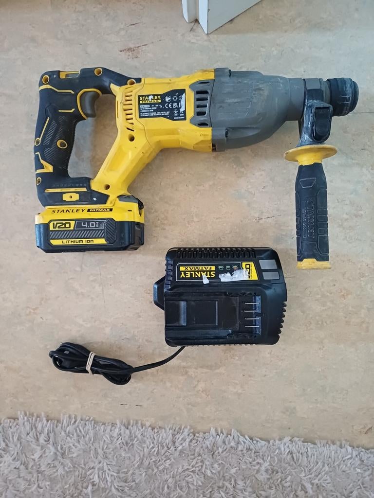 Perforateur STANLEY FATMAX 20V 4Ah, Enlèvement ou Envoi