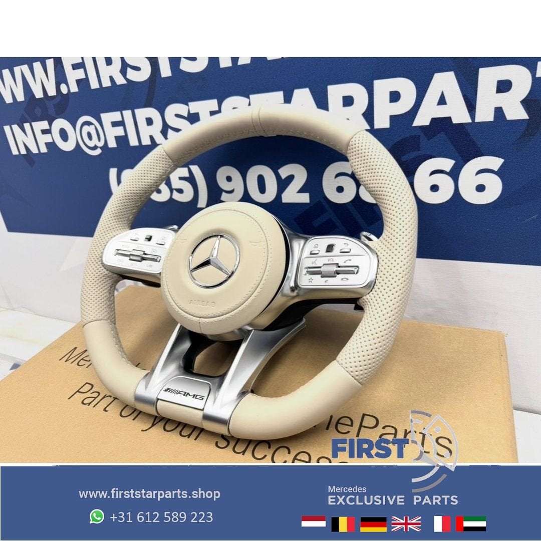 BEIGE STUUR W222 W217 S63 S63 AMG Stuurwiel origineel Merced