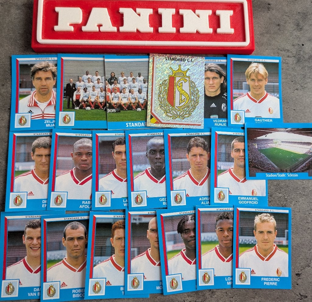 PANINI STICKERS 20X FOOTBALL 2000 STANDARD LUIK voetbal, Verzenden, Nieuw