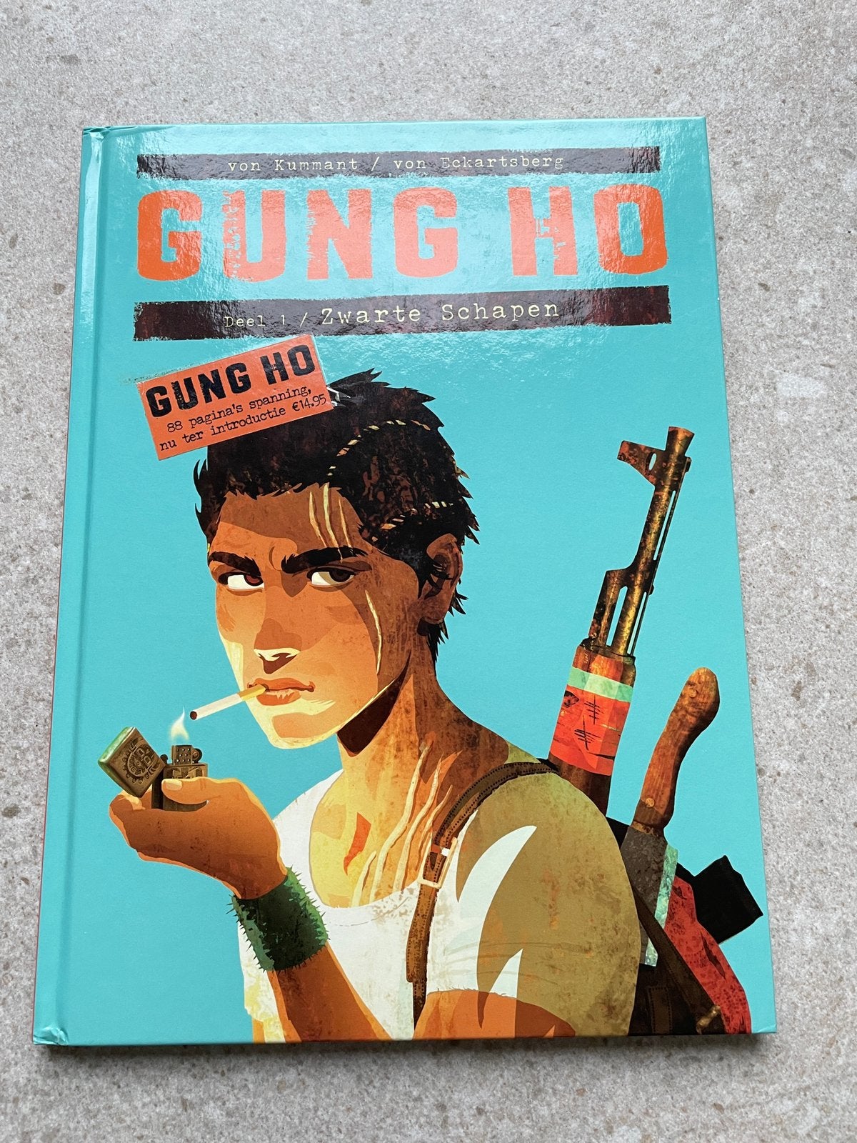 Gung Ho – Zwarte schapen 1 - Hc, Boeken, Eén stripboek, Ophalen of Verzenden, Zo goed als nieuw