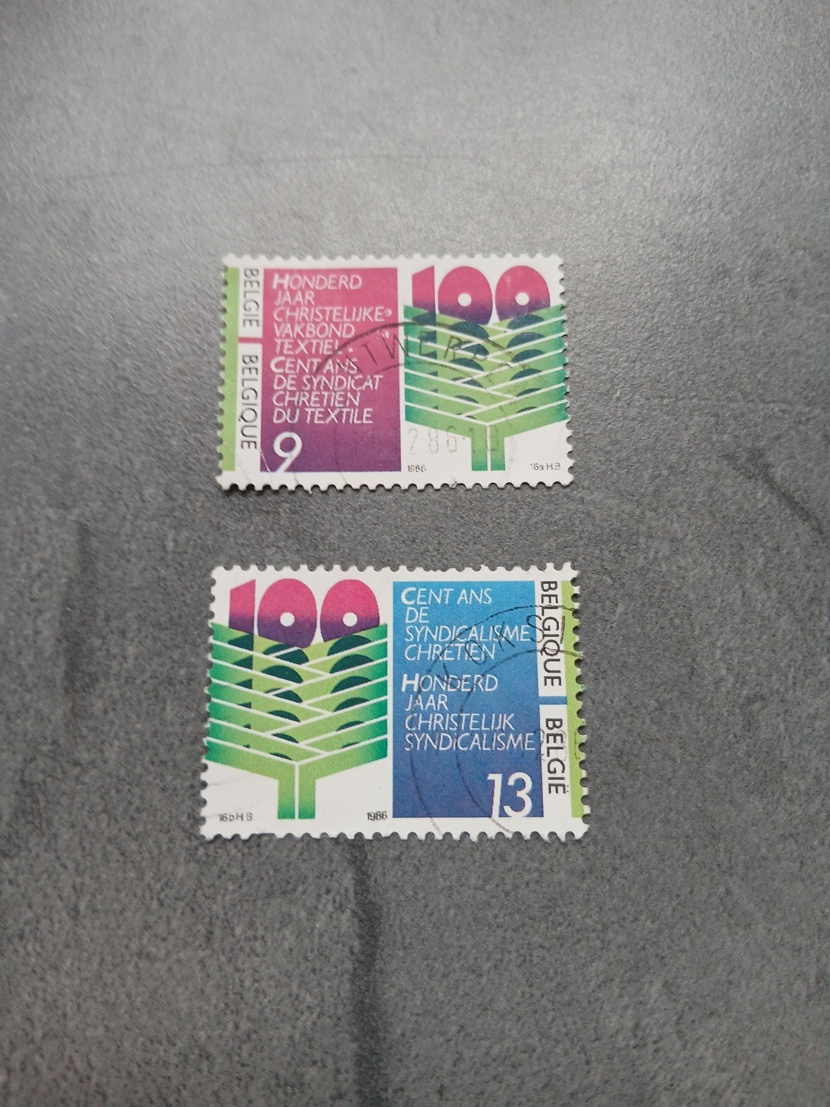 100 jaar christelijke vakbond 1986, Ophalen