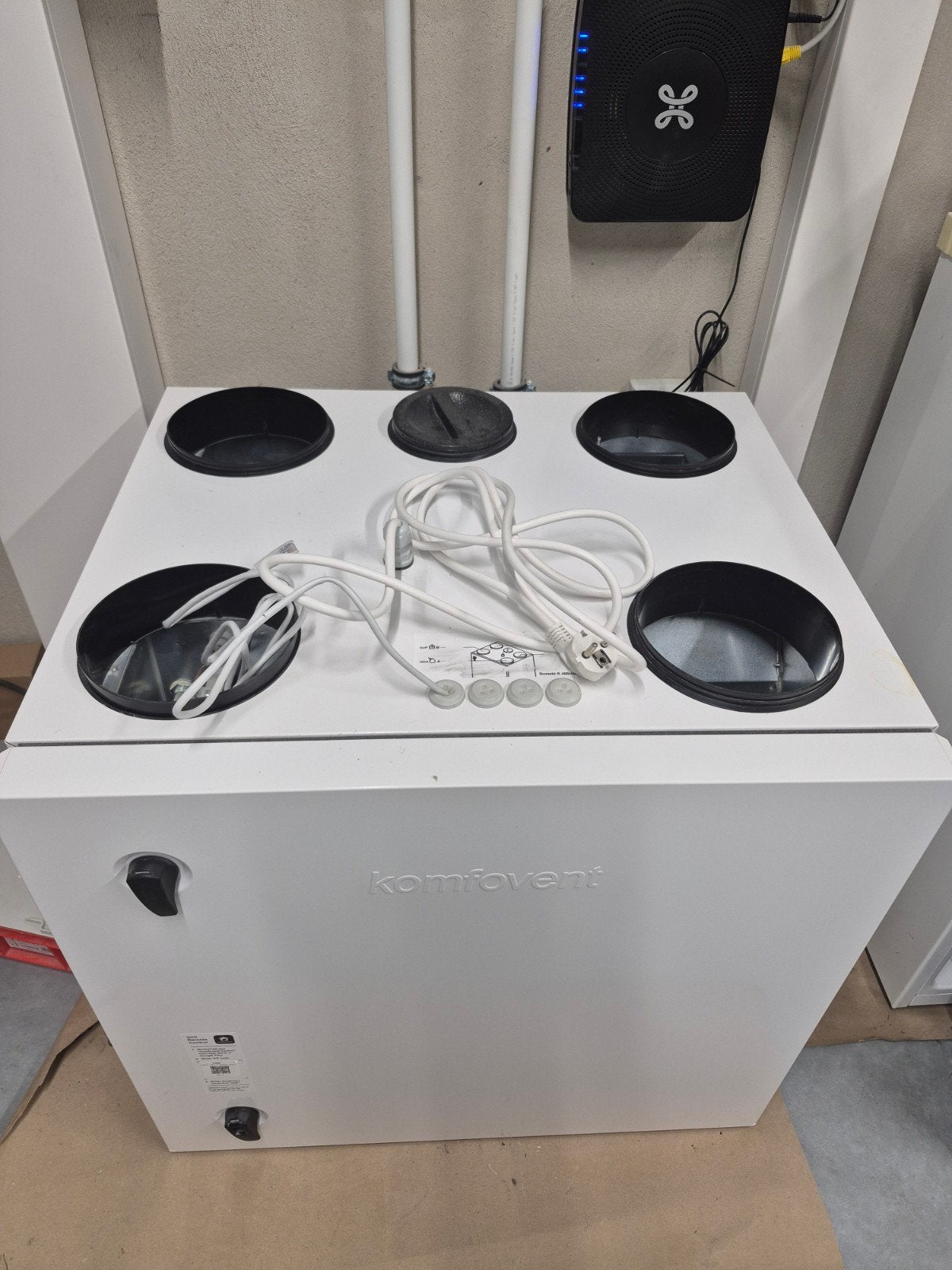 Double Flux 450m3 - Domekt, Enlèvement ou Envoi, Utilisé, Ventilateur et Extracteur