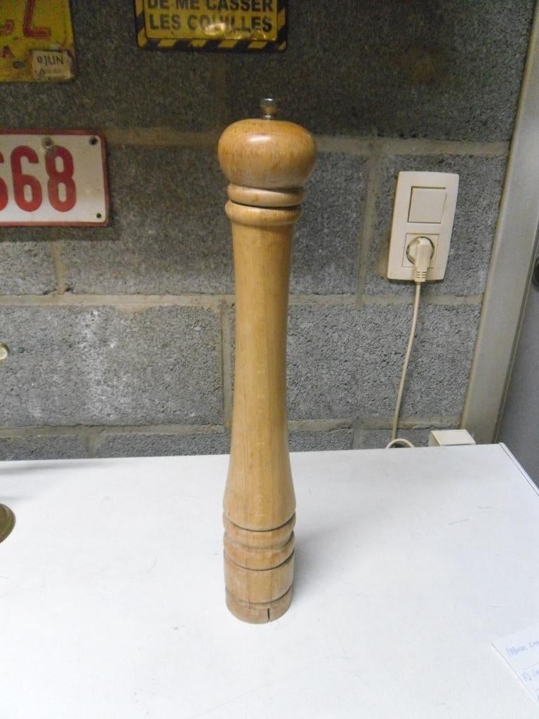 moulin a poivre 46 cm, Ophalen of Verzenden, Hout, Bruin