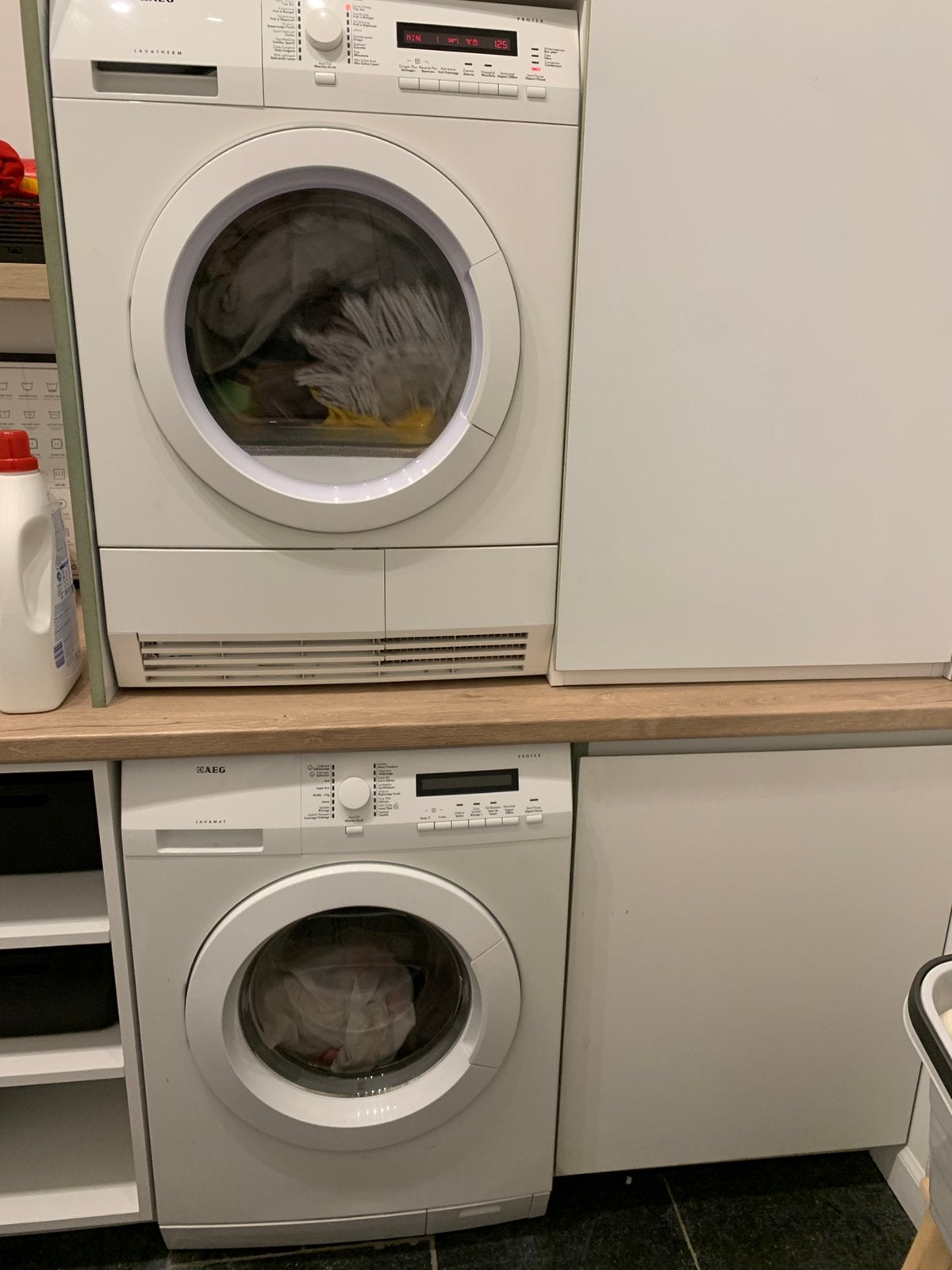 Wasmachine en droogkast AEG lavamat en lavatherm, Elektronische apparatuur, Ophalen, Zo goed als nieuw