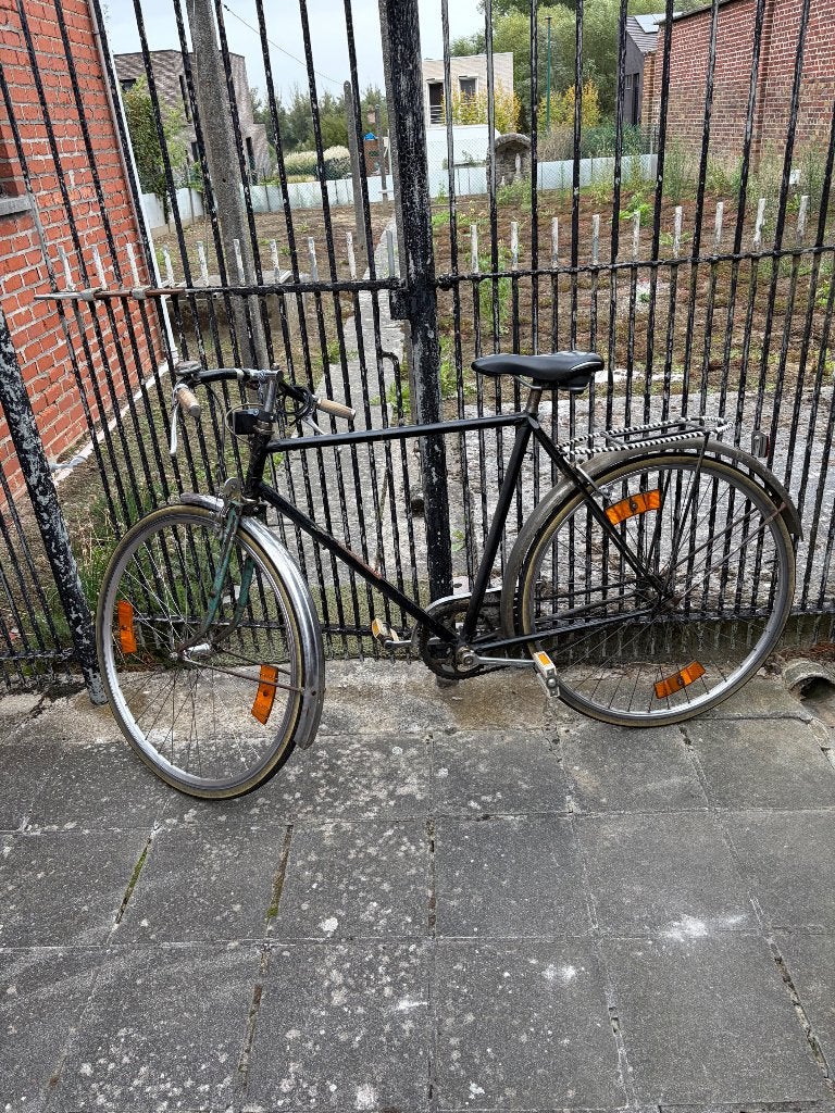 Herenfiets, Ophalen, Gebruikt