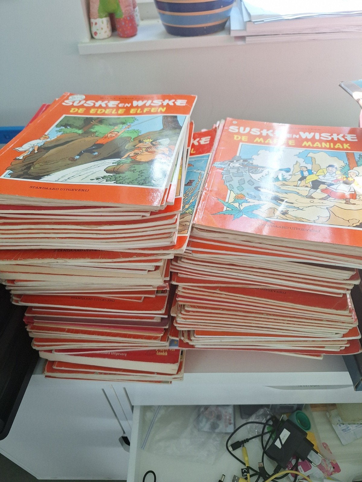 Suske en wiske. Collectie, Boeken, Ophalen