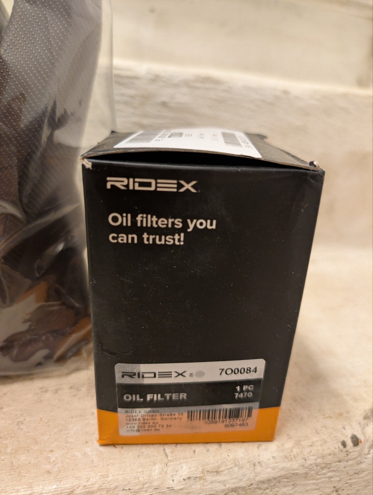 Ridex oliefilter model 700084, Ophalen, Nieuw