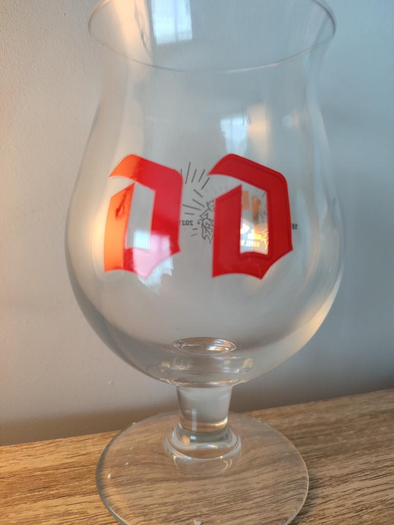 Duvel verre  150 ans — 2 x D rouges, Enlèvement ou Envoi, Neuf, Verre ou Verres, Duvel