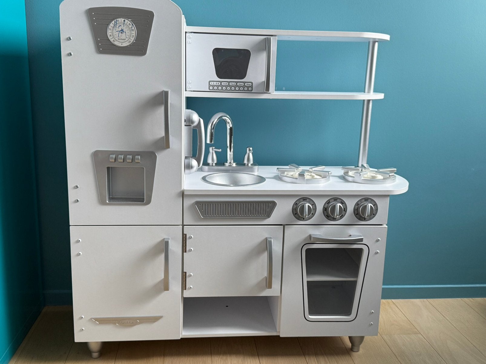 KidKraft Vintage Houten Keukentje wit, Ophalen, Zo goed als nieuw, Speelkeuken