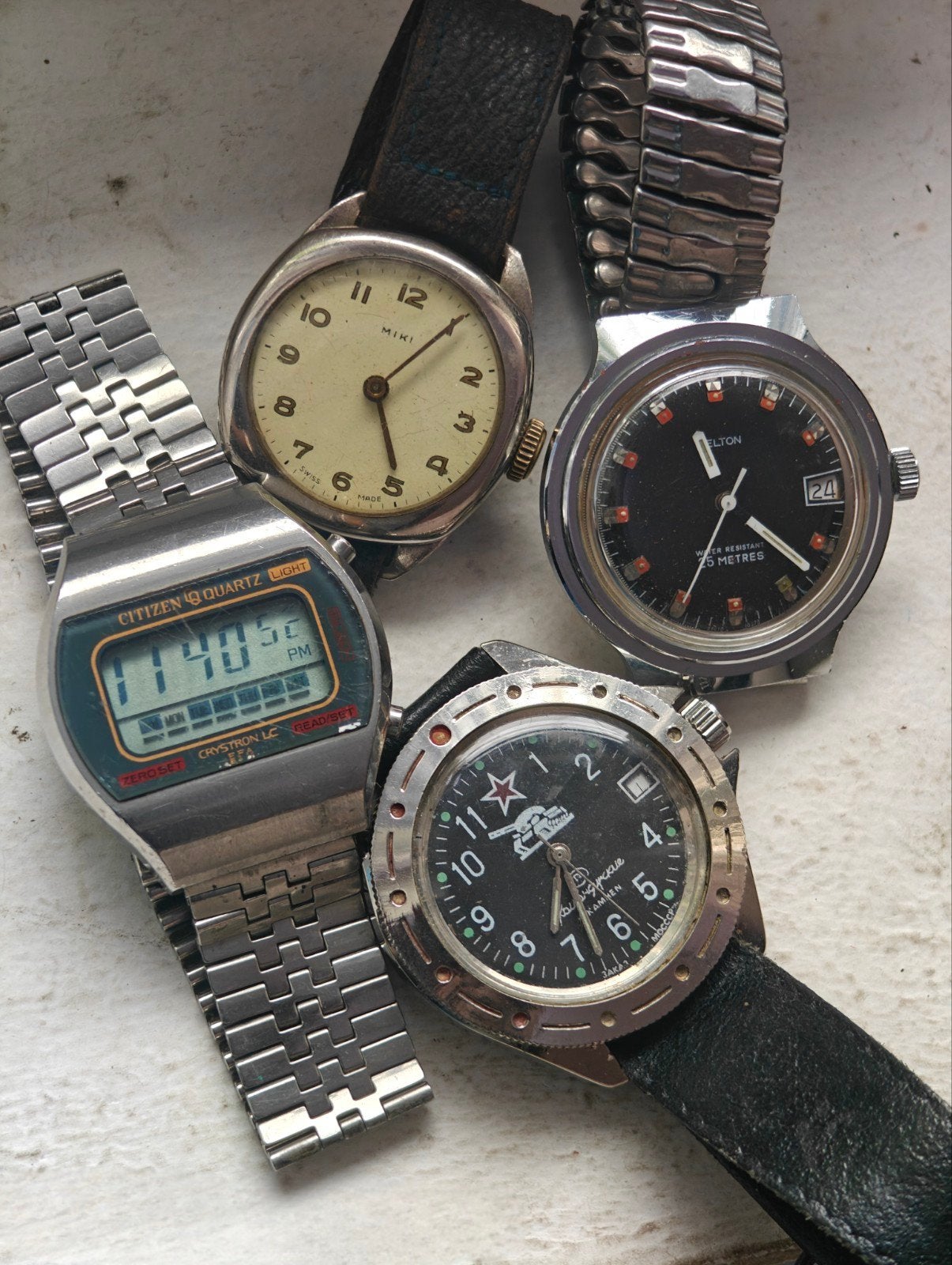 Lot montres