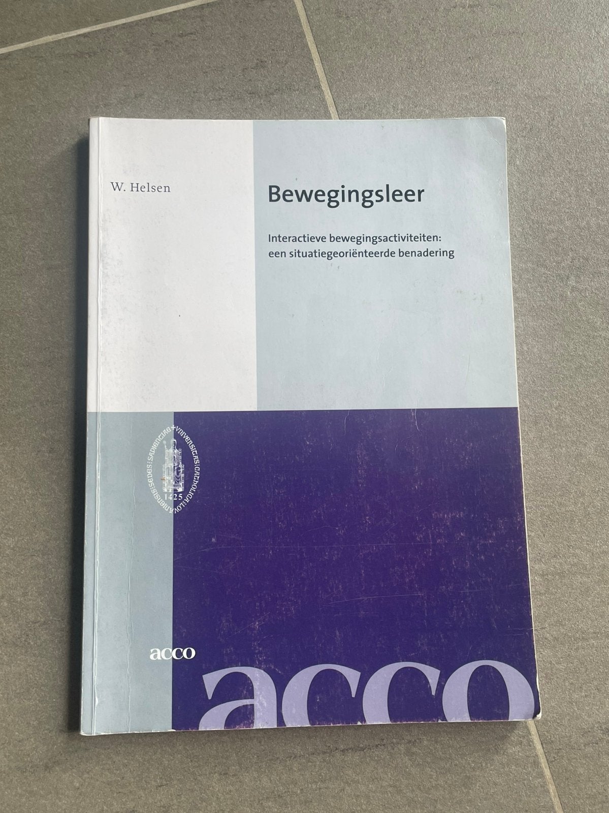 W. Helsen - Bewegingsleer, Boeken, Ophalen, Gelezen, W. Helsen