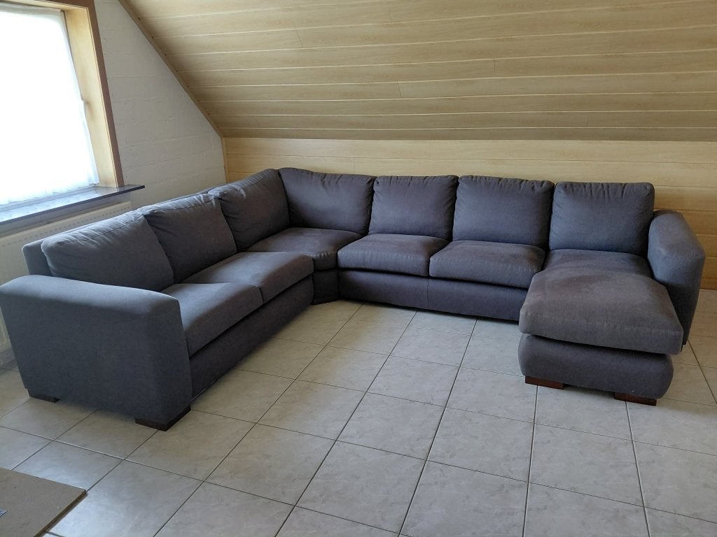 Zetel, Huis en Inrichting, Ophalen, Gebruikt, Hoekbank