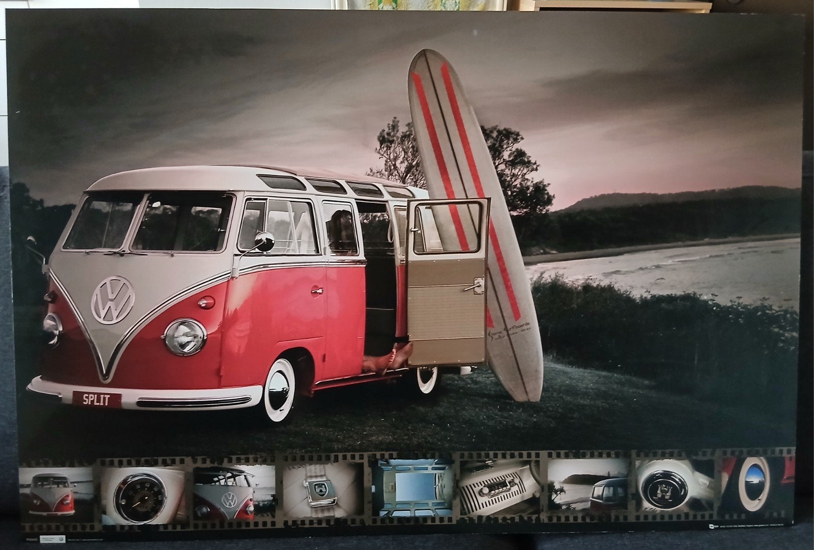 Vintage volkswagen wanddecoratie, Ophalen