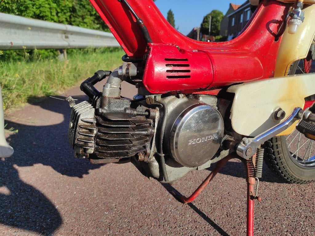 Honda PC50 50cc 1972 rijdt perfect, Autres marques, 1 vitesses, 49 cm³, Classe B (45 km/h)