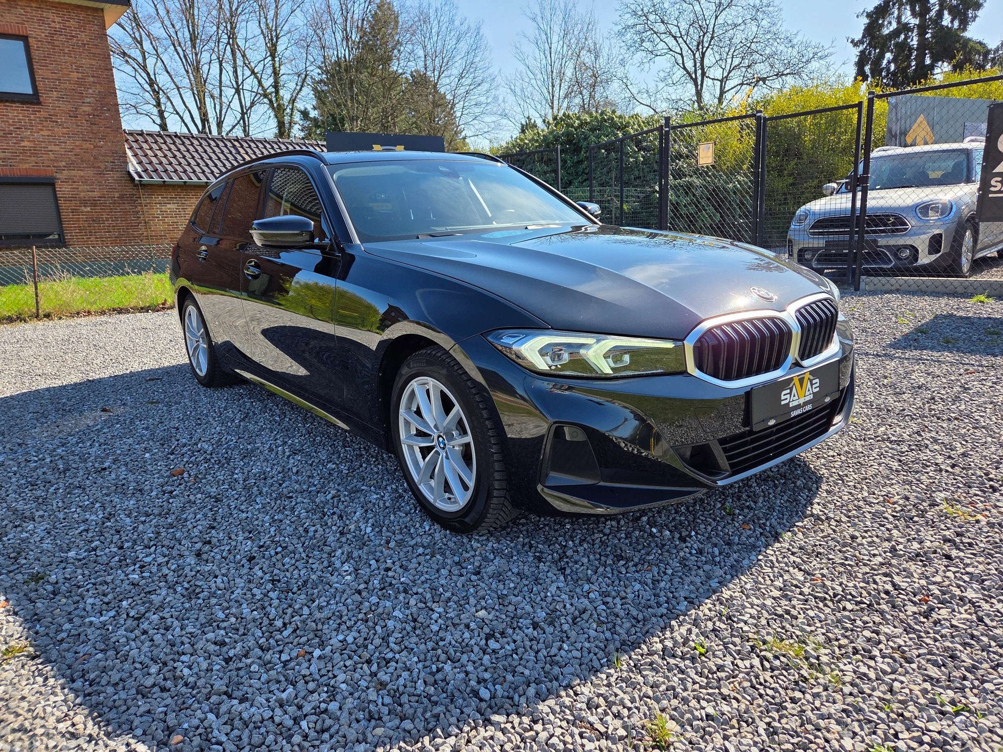 BMW 318 Touring 318 dA MHEV/APPLE-ANDROID, Automaat, 135 pk, Stof, Zwart