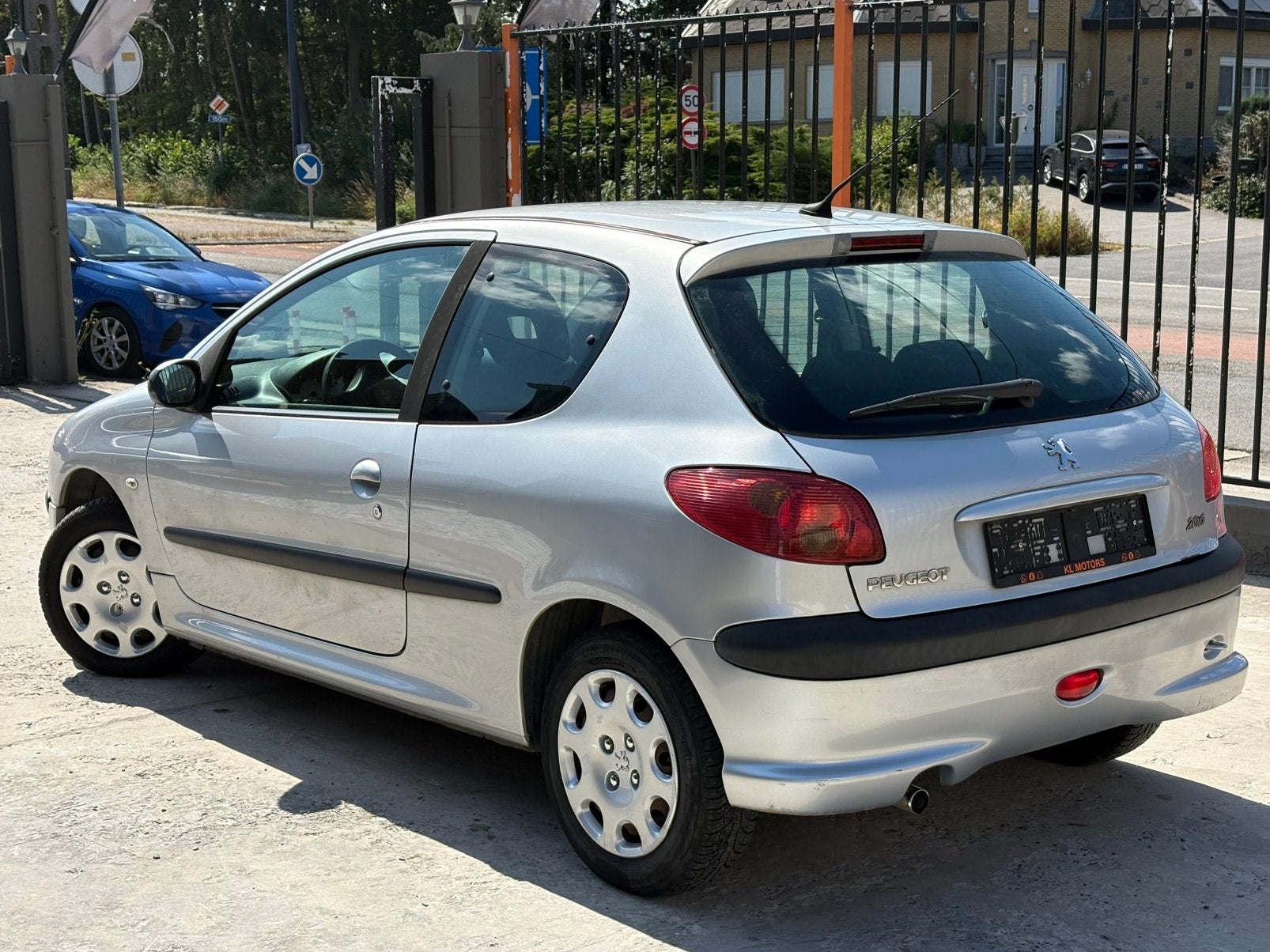 PEUGEOT 206 1.4i ESSENCE AIRCO 2008, Argent ou Gris, Achat, Entreprise, Boîte manuelle